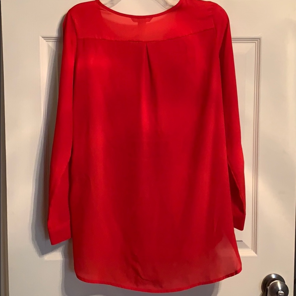 Red HM blouse - Picture 5 of 5